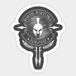 Fortis Fortuna Adiuvat - Latin Sticker